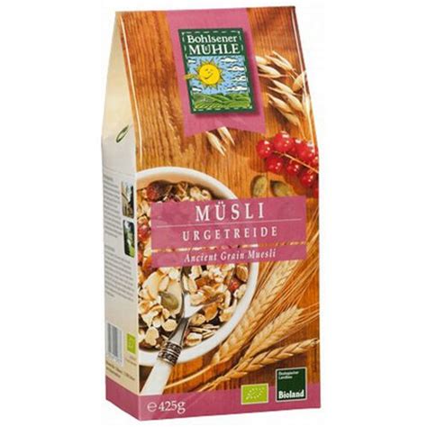 Bohlsener Mühle Bio Matinée Urgetreide Müsli 425 g Amazon de