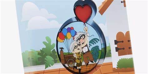 Up Carl & Ellie Balloons Stained Glass Limited Edition Loungefly Pin at ...