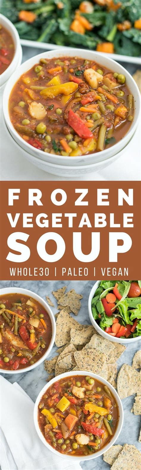 This Super Simple Frozen Vegetable Soup Is Ready In Under 30 Minutes