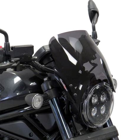 Powerbronze Naked Solid Black Screen Honda Rebel