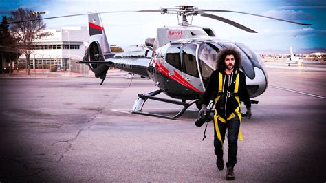 Extreme Aerial Photography Hanging Out Of A Helicopter Youtube