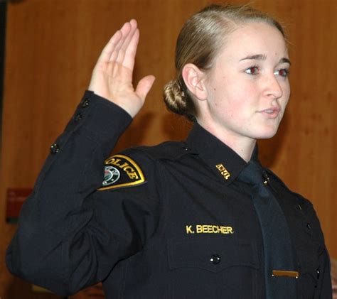 Arlington Swears In 2012 M P Alum As Newest Police Officer Arlington Times