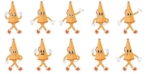 Premium Vector | Cartoon retro megafon. film making accessorie ...