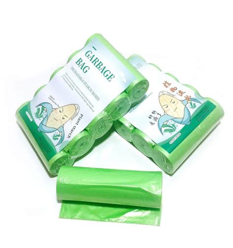 Eco Friendly Corn Starch Compostable Ecological Bag For Shopping