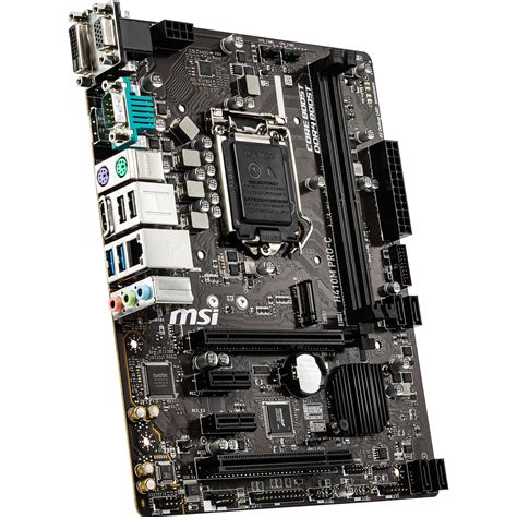 MSI H410M PRO C LGA 1200 Micro ATX Motherboard H410M PRO C B H