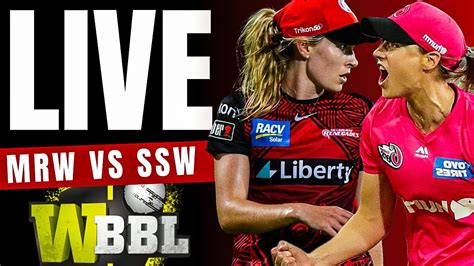 Wbbl Live Mr W Vs Ss W Live Wbbl 2023 Live Australian Womens T20