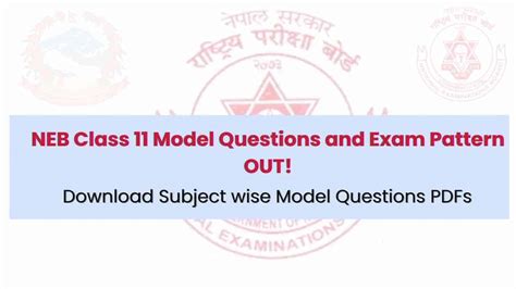 Neb Class Model Question Neb Model Questions For Class