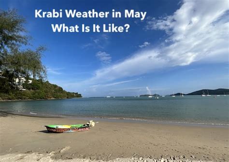 May Krabi Weather Krabinature