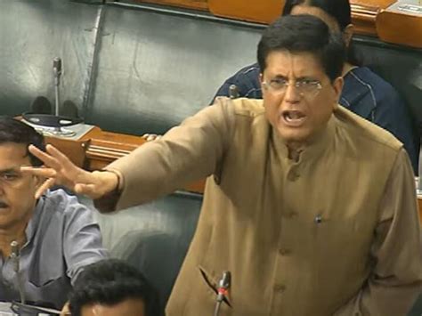 Parliament Monsoon Session No Confidence Motion Piyush Goyal Stopped Adhir Ranjan Chowdhury For