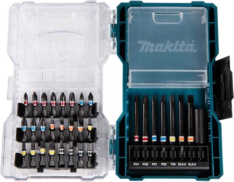 Makita E Bohrer Und Bit Set Teilig Amazon De Baumarkt