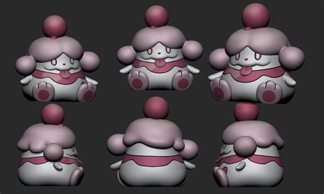 Pokemon Slurpuff Con 2 Poses Edream Makers