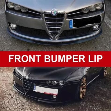 Lame De Pare Choc Avant Universelle Pour Alfa Romeo 159 CUPRA R 3