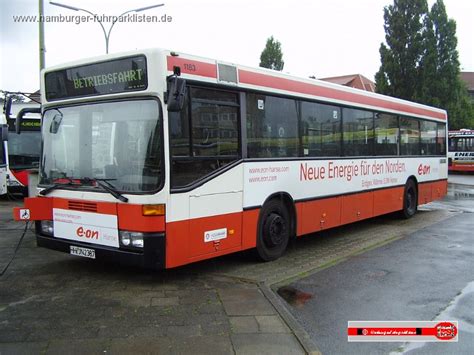 HOCHBAHN, Wagen 1101 bis 1184, Baujahr 1991/92, Typ MB O 405 N/1101,12