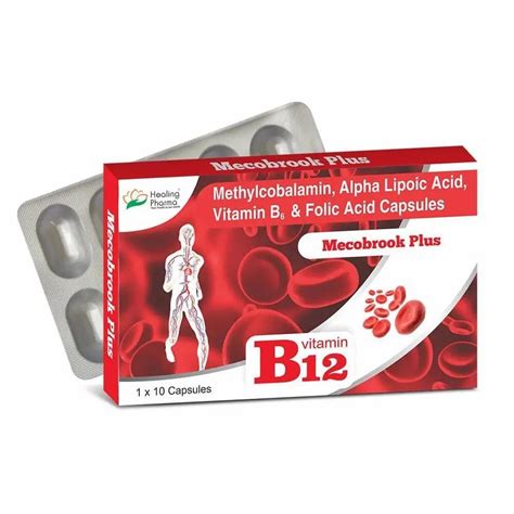 Mecobrook Plus B Methylcobalamin And Alpha Lipoic Acid Capsules At Rs