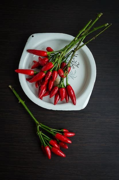 Premium Photo Red Hot Mini Chili Peppers