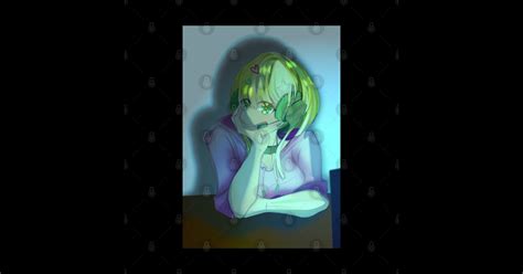 Anime Blonde Hair Girl Being A Gamer Girl Gamergirl Sticker TeePublic