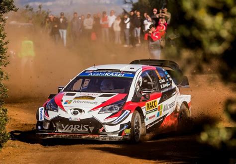 WRC en Catalunya Día 1 Tänak se escapa de sus rivales Motores a