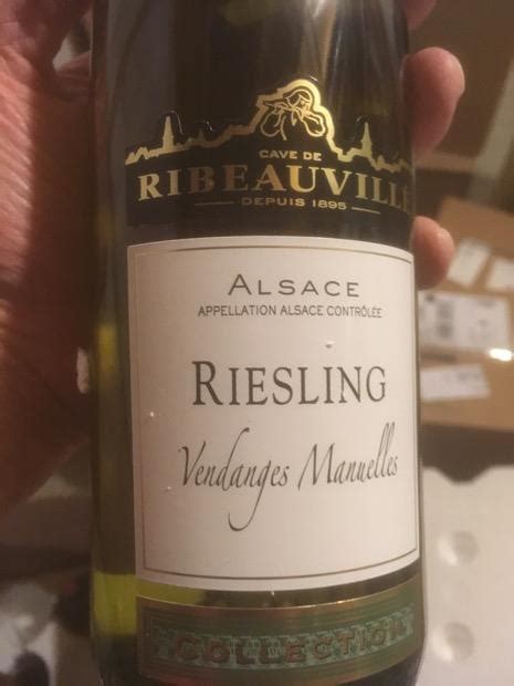 Cave De Ribeauvill Riesling Martin Zahn Vendanges Manuelles