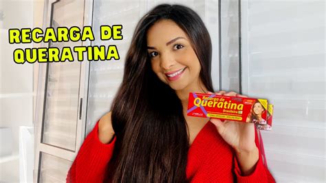 TESTEI A RECARGA DE QUERATINA DA NOVEX YouTube