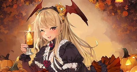 グランブルーファンタジー 【グラブル】ハロウィンヴァンピィ はるはるのイラスト Pixiv