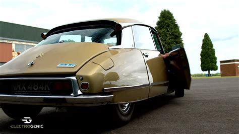 Electric Citroen Ds Conversion Electrogenic Youtube