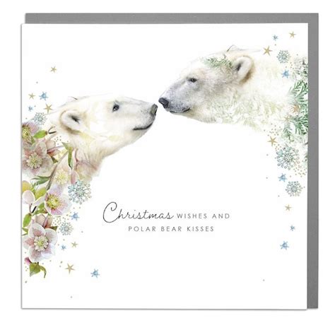 Polar Bear Card Etsy Uk