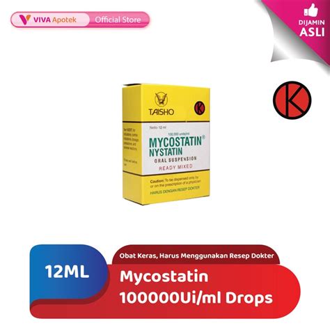 Jual Mycostatin Ui Ml Drops Ml Shopee Indonesia