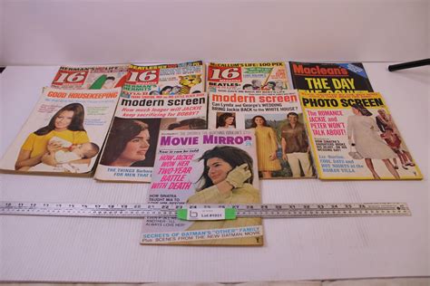 9 Assorted Vintage Magazines Bodnarus Auctioneering