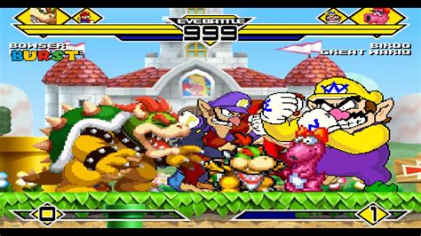 Antoniort Mugen 48 Requested Super Mario Villians Party 4v4 Patch