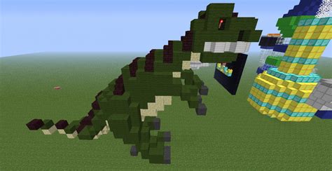 Minecraft T Rex Build