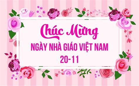 Những mẫu thiệp 20 11 đẹp chúc mừng ngày nhà giáo Việt Nam