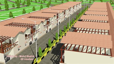 3d Work Row House 2