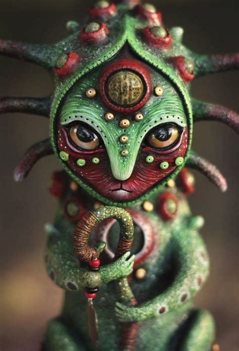 Маленькие фигурки с очень добрыми лицами | Mythical creatures, Mystical ...