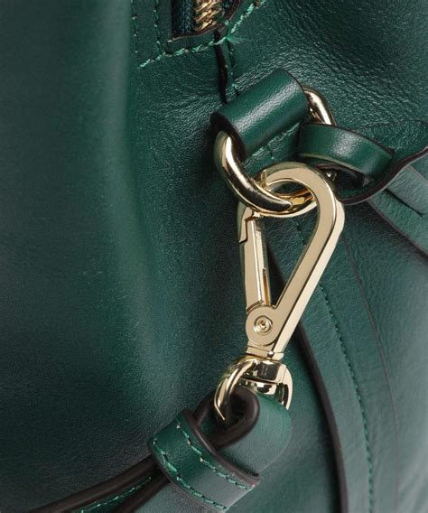 Radley London Dukes Place Crossbody Bag Grained Cow Leather Dark Green