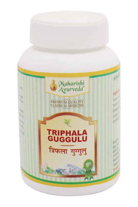 Triphala Guggulu By Maharishi Ayurveda Tablets Ayurvedic Formula