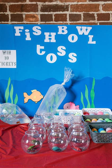 Diy Carnival Game Idea Fish Cup Carnival Game Artofit