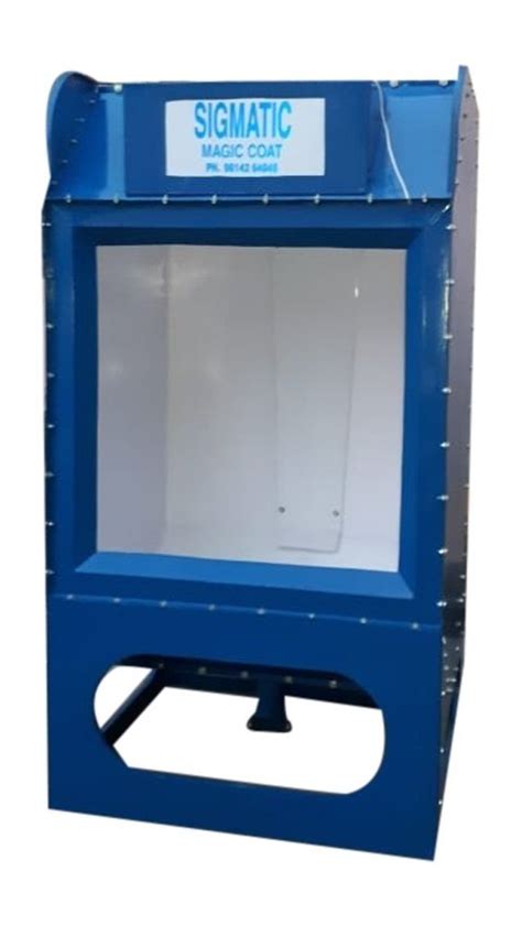 Spray Paint Booth Automation Grade Manual Booth Size 8x6x5 Feet At