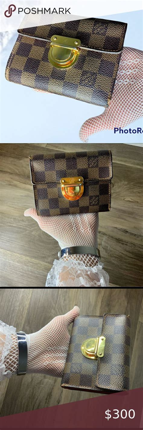 Louis Vuitton Damier Ebene Alexandra Wallet Louis Vuitton Damier