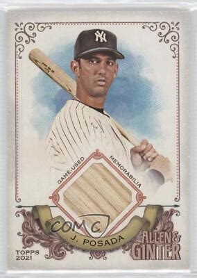 Topps Allen Ginter S Full Size Relics A Jorge Posada Aga Jpo Ebay