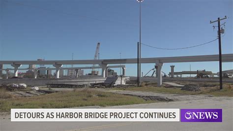 Drivers Can Expect Detours As Work On The New Harbor Bridge Project