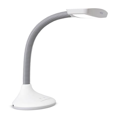 Verilux SmartLight LED Desk Lamp Bright Adjustable With USB