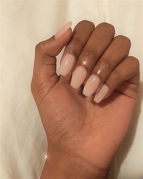 Simple Nude Nail Inspo Tan Nails Nude Nail Designs Friendly Nails