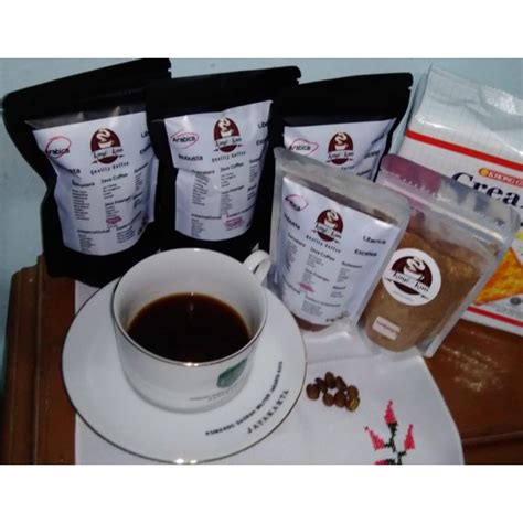 Jual Kopi Asli Murni Arabica Gunung Halu Honey Shopee Indonesia