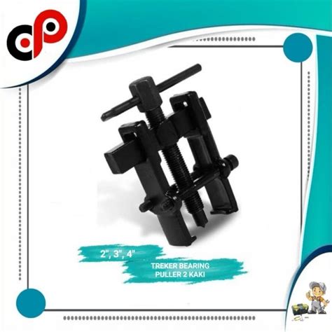 Jual Treker Geser 2 Kaki Treker Bearing Puller 2 Kaki Body Hitam