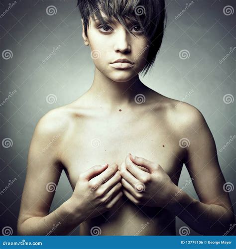 Sensual Sexy Woman In Erotic Black Lace Lingerie Royalty Free Stock