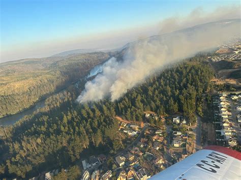 Declaran Alerta Amarilla Para Valparaíso Por Incendio En Sector De “tranque La Luz” Epicentro