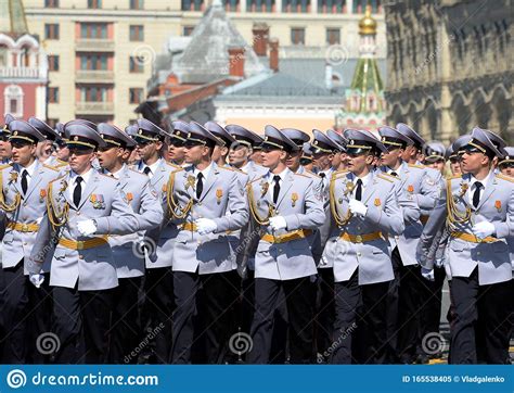 Police Cadets Of The Moscow University Of The Ministry Of Internal