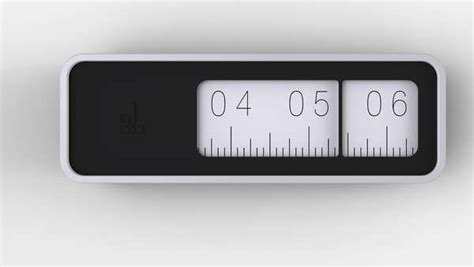 Using A Metric System The Linear Clock Designed By Audun Ask Blaker