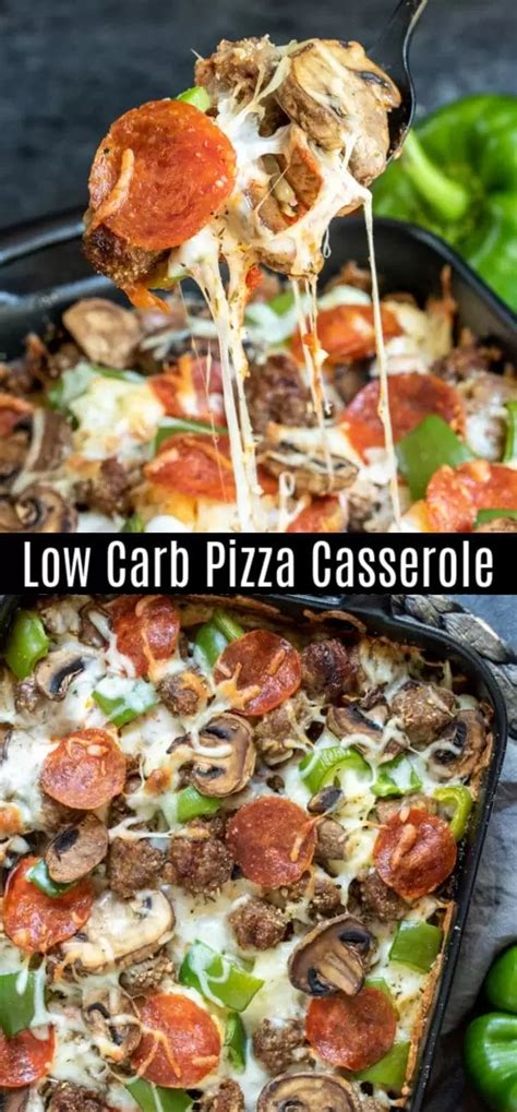 Low Carb Pizza Casserole Home Made Interest