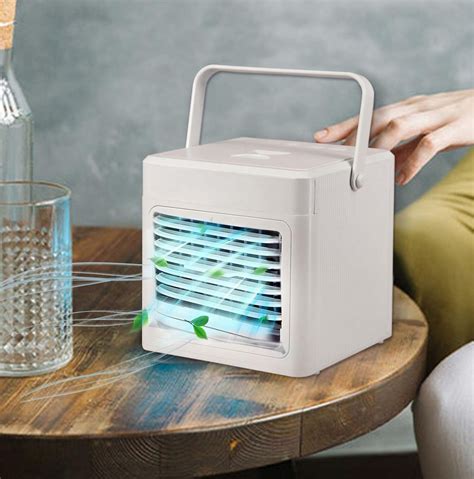 Buy Portable Air Conditioner Fan Mini Personal Evaporative Cooler With